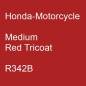 Preview: Honda-Motorcycle, Medium Red Tricoat, R342B.